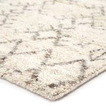 Featuring Zuri Turtledove/Walnut Hand-Knotted Rug by Jaipur Living at Amethyst Home. Soft and luxurious in feel, the Zuri Turtledove/Walnut area rug by Jaipur Living is a modern take on a classic Moroccan area rug. The supple hand-knotted, 100% wool showcased in natural tones of ivory and brown with distressed patterns reminiscent of tile motifs.
Zuri .  Amethyst Home provides interior design, new home construction design consulting, vintage area rugs, and lighting in the Newport Beach metro area.