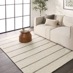 Featuring Bavell Almeda Rug by Jaipur Living at Amethyst Home. With its mesmerizing waves of 100% premium undyed artisanal wool, Norfolk adds an earthy, elemental ease to any modern interior. In unique combinations of creams and browns, the weaver’s impromptu selection of undyed yarn results in unexpected flecks of gray. Enjoy effortless style, and unsurpassed. Amethyst Home provides interior design, new home construction design consulting, vintage area rugs, and lighting in the Dallas metro area.