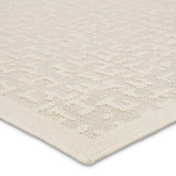The Continuum collection brings the classic sisal look to outdoor spaces and high-traffic indoor areas. The soft Axiom design features an abstract, geometric pattern with cream high-low pile for added dimension. The polypropylene fibers are stain and water resistant for an easy-care accent piece that suits any area of the home Amethyst Home provides interior design, new home construction design consulting, vintage area rugs, and lighting in the Kansas City metro area.