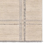Featuring Hadi Bilal Rug by Jaipur Living at Amethyst Home. The hand-tufted Hadi Bilal introduces fresh looks inspired by modern Moroccan patterns and neutral colorways. The Bilal design features a trellis with geometric detailing, encompassing North African styles in cream and gray hues. Short, gray fringe and 100% wool pile adds to the global appeal. . Amethyst Home provides interior design, new home construction design consulting, vintage area rugs, and lighting in the Winter Garden metro area.