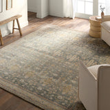 Featuring Mihret Arpina Hand Knotted Rug by Jaipur Living at Amethyst Home. The handknotted Mihret collection gathers inspiration from traditional patterns that offer elegance and a refined, modern colorway. Expertly handcrafted in India with 64 knots per square inch for unparalleled quality, the Arpina design features traditional floral and scrolling de. Amethyst Home provides interior design, new home construction design consulting, vintage area rugs, and lighting in the Laguna Beach metro area.