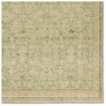 The Onessa collection marries traditional motifs with soft, subdued colorways for the perfect blend of fresh and time-honored style. These hand-knotted wool rugs feature a hand-sheared quality that lends the design a coveted vintage impression. The Rowland rug features a distressed, floral trellis pattern in hues of green, tan, and cream. Amethyst Home provides interior design, new construction, custom furniture, and area rugs in the Scottsdale metro area.