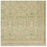 The Onessa collection marries traditional motifs with soft, subdued colorways for the perfect blend of fresh and time-honored style. These hand-knotted wool rugs feature a hand-sheared quality that lends the design a coveted vintage impression. The Rowland rug features a distressed, floral trellis pattern in hues of green, tan, and cream. Amethyst Home provides interior design, new construction, custom furniture, and area rugs in the Scottsdale metro area.