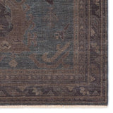 The Rhapsody Jodion features heirloom-quality designs of stunningly abrashed Old World patterns. The Jodion area rug boasts a beautifully distressed dual-medallion motif with a decorative, multi-layered border and geometric detailing. The blue, brown, and gray hues add depth and intrigue. Amethyst Home provides interior design, new home construction design consulting, vintage area rugs, and lighting in the Tampa metro area.