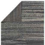 The Rize collection offers intricate and delicately designed global patterns to the modern home. The luxurious Jamaal area rug showcases a striped, linear motif in a classic gray, cream, and black colorway. This accent's hand-knotted wool construction ensures timeless durability and a stunning presence in bohemian spaces.  Amethyst Home provides interior design, new construction, custom furniture, and area rugs in the Calabasas metro area.