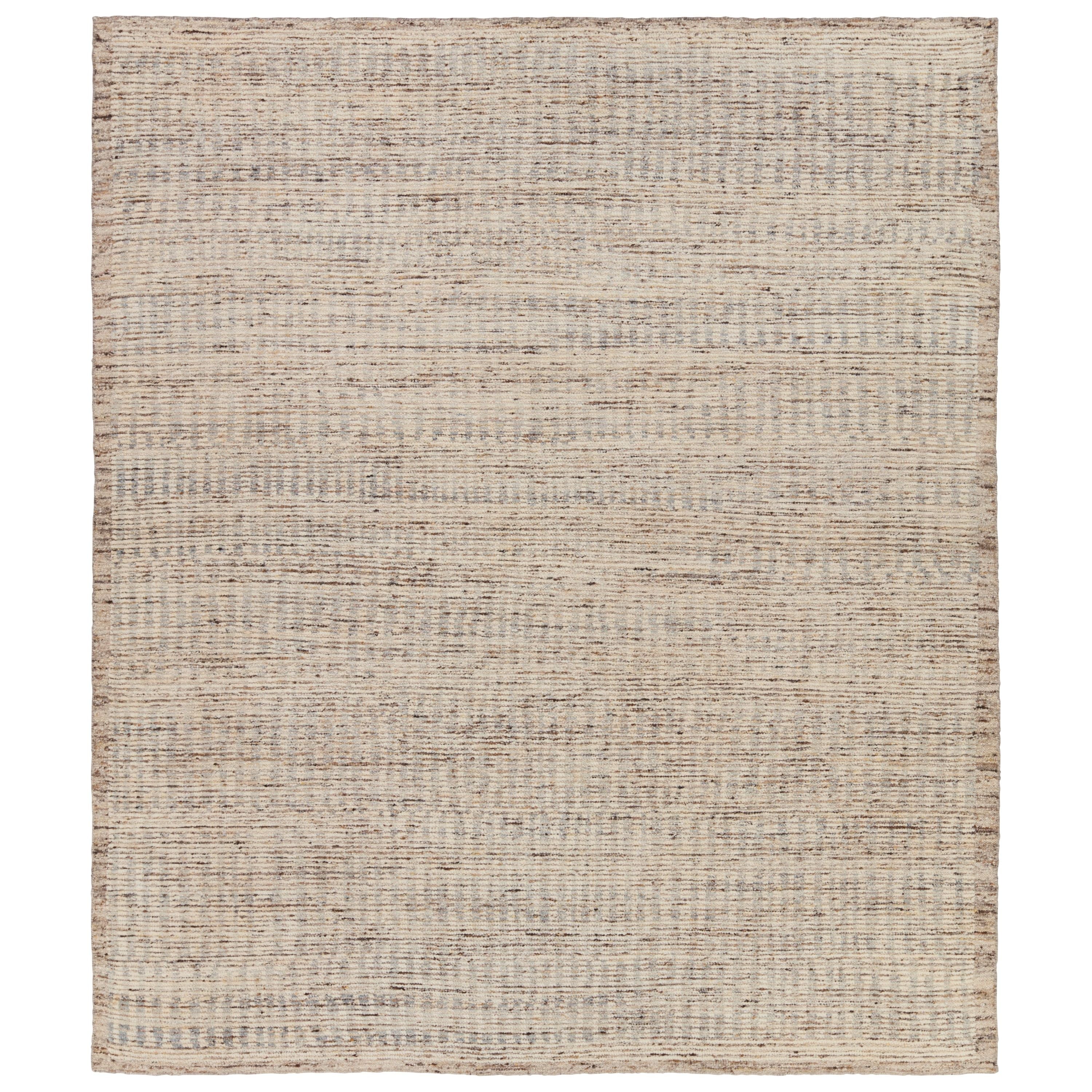 Subtle linear textures and natural colorways define the irresistible quality of the Seora collection. The Camino area rug features a series of perpendicular, striped lines for an intriguing dose of modern appeal. The textural, wool pile contains no dye, reflecting the natural colors of the sheep, for a rich and grounding palette of tan, cream, and flecks of brown and gray.  Amethyst Home provides interior design, new construction, custom furniture, and area rugs in the Nashville metro area.