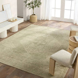 Featuring Sevak Sarosh Hand-Knotted Rug by Jaipur Living at Amethyst Home. The Sevak Sarosh skillfully emulates vintage designs with a simplified and tonal twist of modernity mixed into the motifs. These Kars-inspired patterns have the uncanny ability to ground a space with inviting and comfortable appeal while lending the perfect interest to a room. The Sa. Amethyst Home provides interior design, new home construction design consulting, vintage area rugs, and lighting in the Calabasas metro area.