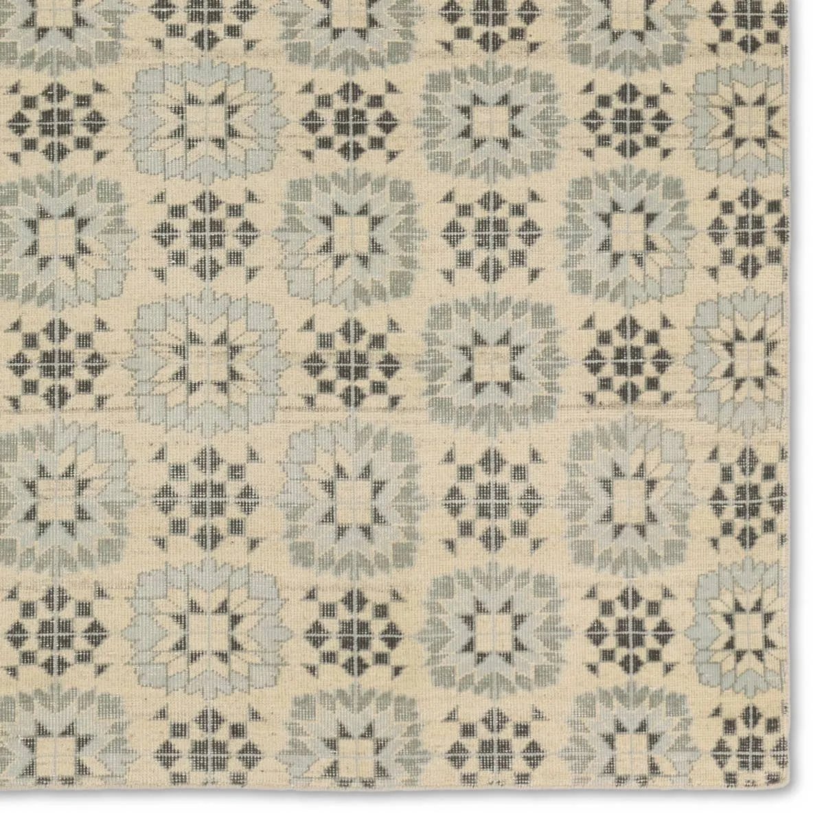 Tessera by Verde Home is a contemporary statement of timeless patterns inspired by the repetitious and clean-lined beauty of tile motifs. Hand knotted of quality wool, the sheared pile of these artisan-crafted rugs provides a texture reminiscent of vintage textiles that also brilliantly displays the bold, geometric designs. Amethyst Home provides interior design, new home construction design consulting, vintage area rugs, and lighting in the Austin metro area.
