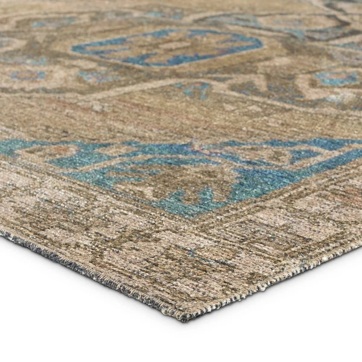 The Todori Nithas transforms living spaces into an oasis of vintage elegance and practical luxury. These rugs are designed to withstand the demands of everyday life, making them perfect for busy households. Their machine washable nature ensures effortless maintenance, while the durable construction promises long-lasting beauty. Amethyst Home provides interior design, new home construction design consulting, vintage area rugs, and lighting in the San Diego metro area.