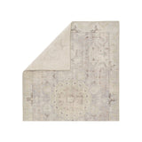 Featuring Kai Smoke/Bungee Cord Hand-Knotted Rug by Jaipur Living at Amethyst Home. When a traditional design motif is modernized and imbued with sophisticated shades of Smoke and Bungee Cord for a gently aged look, the result can only be called vintage chic. Here, Modify from the new Kai Collection is hand-knotted in 100 percent wool for exceptional .  Amethyst Home provides interior design, new home construction design consulting, vintage area rugs, and lighting in the Salt Lake City metro area.