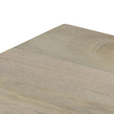 The Kelby Cabinet Nightstand adds a natural, modern feel to any space. A simple minimalist look without sacrificing storage for all your bedside needs. We love the clean lines of this piece with the intentional detailing on the front panel. Amethyst Home provides interior design services, furniture, rugs, and lighting in the Omaha metro area.