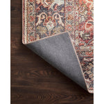 Featuring Layla Spice/Marine Rug by Loloi at Amethyst Home. The Layla Collection is traditional and timeless, with a beautiful lived-in design that captures the spirit of an old-world rug. This traditional power-loomed rug is crafted of 100% polyester with a classic and sophisticated color palette and subtle patina.

Power Loomed100% PolyesterLAY-02 Spice/Mari.  Amethyst Home provides interior design, new home construction design consulting, vintage area rugs, and lighting in the Miami metro area.