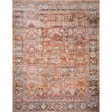 Featuring Layla Spice/Marine Rug by Loloi at Amethyst Home. The Layla Collection is traditional and timeless, with a beautiful lived-in design that captures the spirit of an old-world rug. This traditional power-loomed rug is crafted of 100% polyester with a classic and sophisticated color palette and subtle patina.

Power Loomed100% PolyesterLAY-02 Spice/Mar.  Amethyst Home provides interior design, new home construction design consulting, vintage area rugs, and lighting in the Austin metro area.