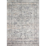 Featuring Lucia Steel/Ivory Rug by Loloi at Amethyst Home. The Lucia Collection is a beautifully rich statement piece to add a layer of sophistication to any room. Power-loomed of polypropylene & polyester with a high/low pile and a curated color palette for a high-end look at an affordable price.
Power Loomed43% Polypropylene | 57% PolyesterLUC-03 Steel/I.  Amethyst Home provides interior design, new home construction design consulting, vintage area rugs, and lighting in the Nashville metro area.