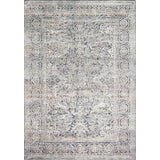 Featuring Lucia Steel/Ivory Rug by Loloi at Amethyst Home. The Lucia Collection is a beautifully rich statement piece to add a layer of sophistication to any room. Power-loomed of polypropylene & polyester with a high/low pile and a curated color palette for a high-end look at an affordable price.
Power Loomed43% Polypropylene | 57% PolyesterLUC-03 Steel/I.  Amethyst Home provides interior design, new home construction design consulting, vintage area rugs, and lighting in the Nashville metro area.