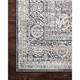 Featuring Lucia Steel/Ivory Rug by Loloi at Amethyst Home. The Lucia Collection is a beautifully rich statement piece to add a layer of sophistication to any room. Power-loomed of polypropylene & polyester with a high/low pile and a curated color palette for a high-end look at an affordable price.
Power Loomed43% Polypropylene | 57% PolyesterLUC-03 Steel/Ivory.  Amethyst Home provides interior design, new home construction design consulting, vintage area rugs, and lighting in the Omaha metro area.