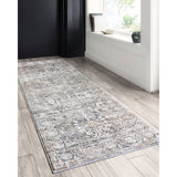 Featuring Lucia Steel/Ivory Rug by Loloi at Amethyst Home. The Lucia Collection is a beautifully rich statement piece to add a layer of sophistication to any room. Power-loomed of polypropylene & polyester with a high/low pile and a curated color palette for a high-end look at an affordable price.
Power Loomed43% Polypropylene | 57% PolyesterLUC-03 Ste.  Amethyst Home provides interior design, new home construction design consulting, vintage area rugs, and lighting in the Newport Beach metro area.
