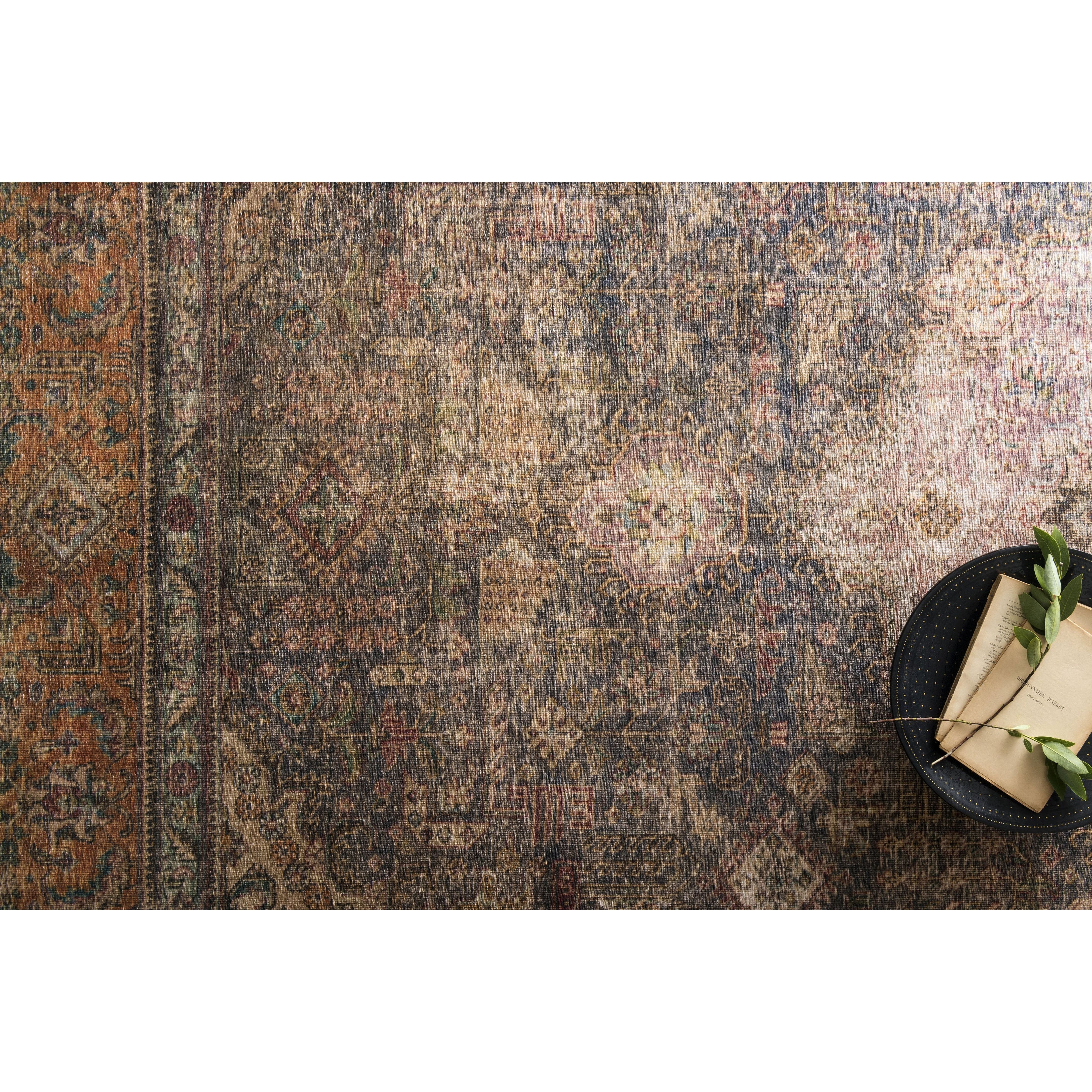 Featuring Loren Plum/Multi Rug by Loloi at Amethyst Home. Timeless and classic, the Loren Collection offers vintage hand-knotted looks at an affordable price. Using the most advanced rug-making technology, these printed designs provide a textured effect by portraying every single individual knot on a soft polyester base.
Power Loomed100% PolyesterLQ-02.  Amethyst Home provides interior design, new home construction design consulting, vintage area rugs, and lighting in the Winter Garden metro area.