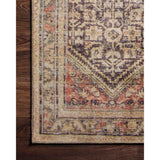 Featuring Loren Charcoal / Multi Rug by Loloi at Amethyst Home. Timeless and classic, the Loren Charcoal / Multi Area Rug offers vintage hand-knotted looks at an affordable price. The polyester makes it a perfect rug for living rooms, dining rooms, or other high traffic areas. Created in Turkey using the most advanced rug-making technology, these printed desig.  Amethyst Home provides interior design, new home construction design consulting, vintage area rugs, and lighting in the Tampa metro area.