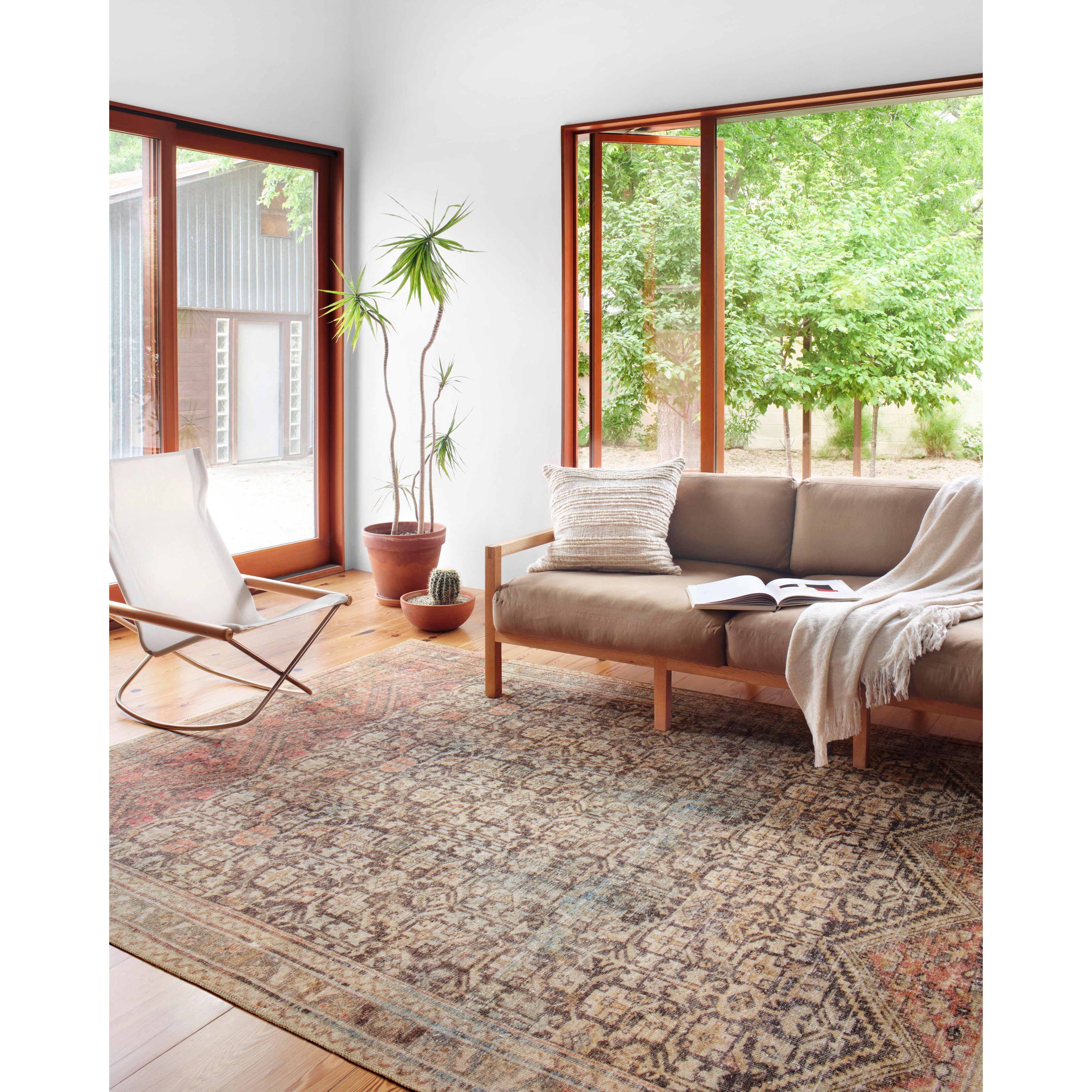 Featuring Loren Charcoal / Multi Rug by Loloi at Amethyst Home. Timeless and classic, the Loren Charcoal / Multi Area Rug offers vintage hand-knotted looks at an affordable price. The polyester makes it a perfect rug for living rooms, dining rooms, or other high traffic areas. Created in Turkey using the most advanced rug-making technology, these printed d.  Amethyst Home provides interior design, new home construction design consulting, vintage area rugs, and lighting in the Park City metro area.