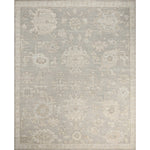 Featuring Adelaide Grey / Mist Hand-Knotted Rug by Loloi at Amethyst Home. The Adelaide Collection is a cool-toned area rug with asymmetrical motifs that float across the soft wool surface. Restrained in color and dynamic in texture, Adelaideâ€™s variable pile height adds subtle dimension as the light changes throughout the day. Hand-knotted by artisans in . Amethyst Home provides interior design, new home construction design consulting, vintage area rugs, and lighting in the San Diego metro area.