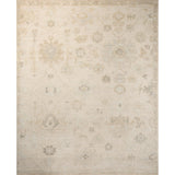 Featuring Adelaide Ivory / Natural Hand-Knotted Rug by Loloi at Amethyst Home. The Adelaide Collection is a cool-toned area rug with asymmetrical motifs that float across the soft wool surface. Restrained in color and dynamic in texture, Adelaideâ€™s variable pile height adds subtle dimension as the light changes throughout the day. Hand-knotted by artisans . Amethyst Home provides interior design, new home construction design consulting, vintage area rugs, and lighting in the Monterey metro area.