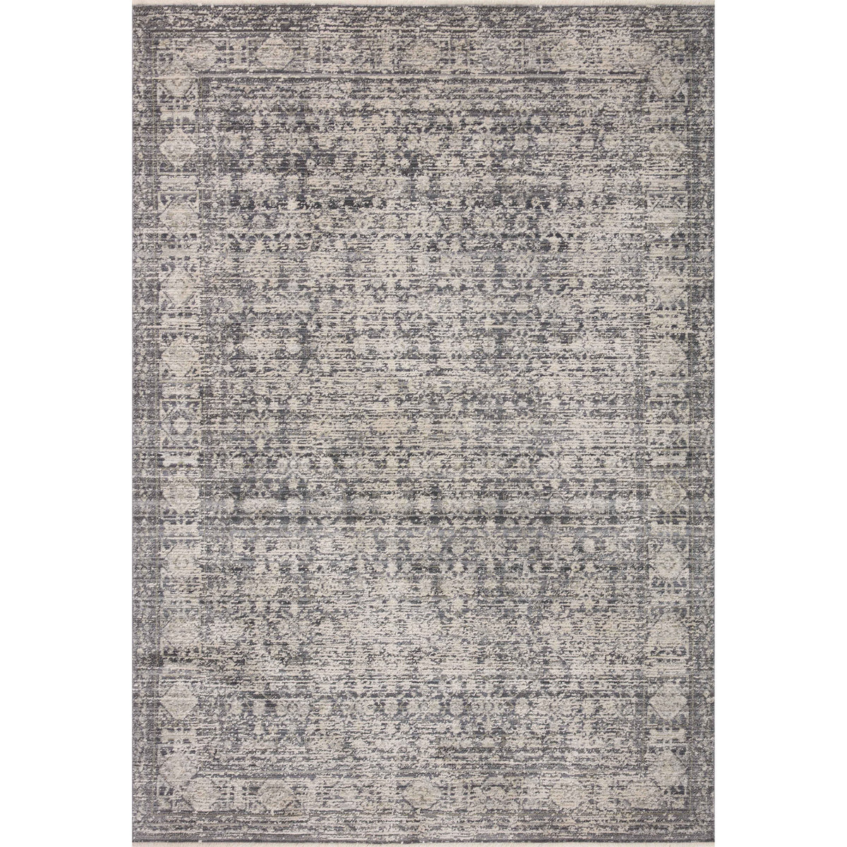 Amber Lewis x Loloi Alie Charcoal / Dove Rug