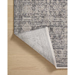 Amber Lewis x Loloi Alie Charcoal / Dove Rug have an elevated antique look and plush, modern feel. The rug’s underlying traditional motif is overlaid with a slightly higher pile that creates a softening effect like early morning fog. Amethyst Home provides interior design services, furniture, rugs, and lighting in the Omaha metro area.