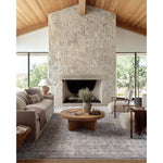 Amber Lewis x Loloi Alie Charcoal / Dove Rug have an elevated antique look and plush, modern feel. The rug’s underlying traditional motif is overlaid with a slightly higher pile that creates a softening effect like early morning fog. Amethyst Home provides interior design services, furniture, rugs, and lighting in the Portland metro area.