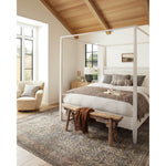 With the faded feel of an antique rug, the Amber Lewis x Loloi Morgan Denim / Multi Rug is a feat of modern printed construction. These impressive area rugs expertly blend sophisticated tones to recreate the dynamic colors of a vintage textiles. Power-loomed of CloudPile™ construction, these rugs are extra-soft to walk upon yet still durable for high-traffic rooms. Amethyst Home provides interior design services, furniture, rugs, and lighting in the Austin metro area.
