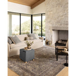 With the faded feel of an antique rug, the Amber Lewis x Loloi Morgan Denim / Multi Rug is a feat of modern printed construction. These impressive area rugs expertly blend sophisticated tones to recreate the dynamic colors of a vintage textiles. Power-loomed of CloudPile™ construction, these rugs are extra-soft to walk upon yet still durable for high-traffic rooms. Amethyst Home provides interior design services, furniture, rugs, and lighting in the Monterey metro area.