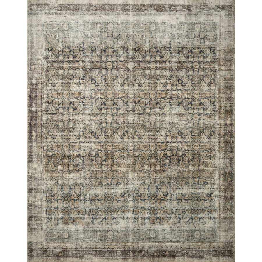 Amber Lewis x Loloi Morgan Navy / Sand Rug