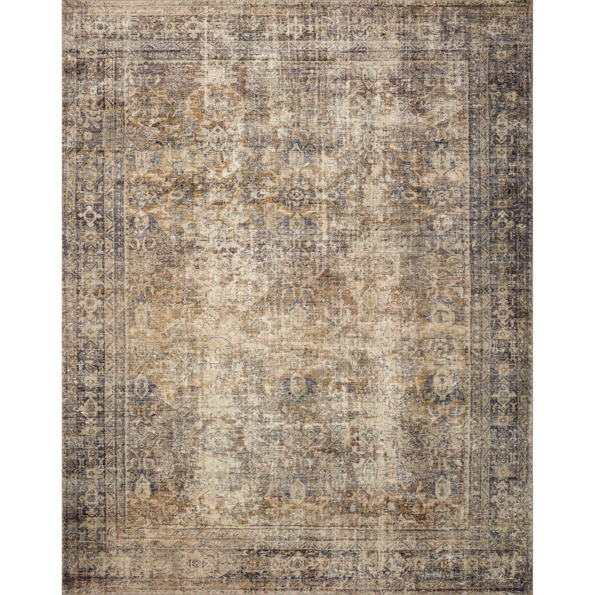 Amber Lewis x Loloi Morgan Sunset / Ink Rug
