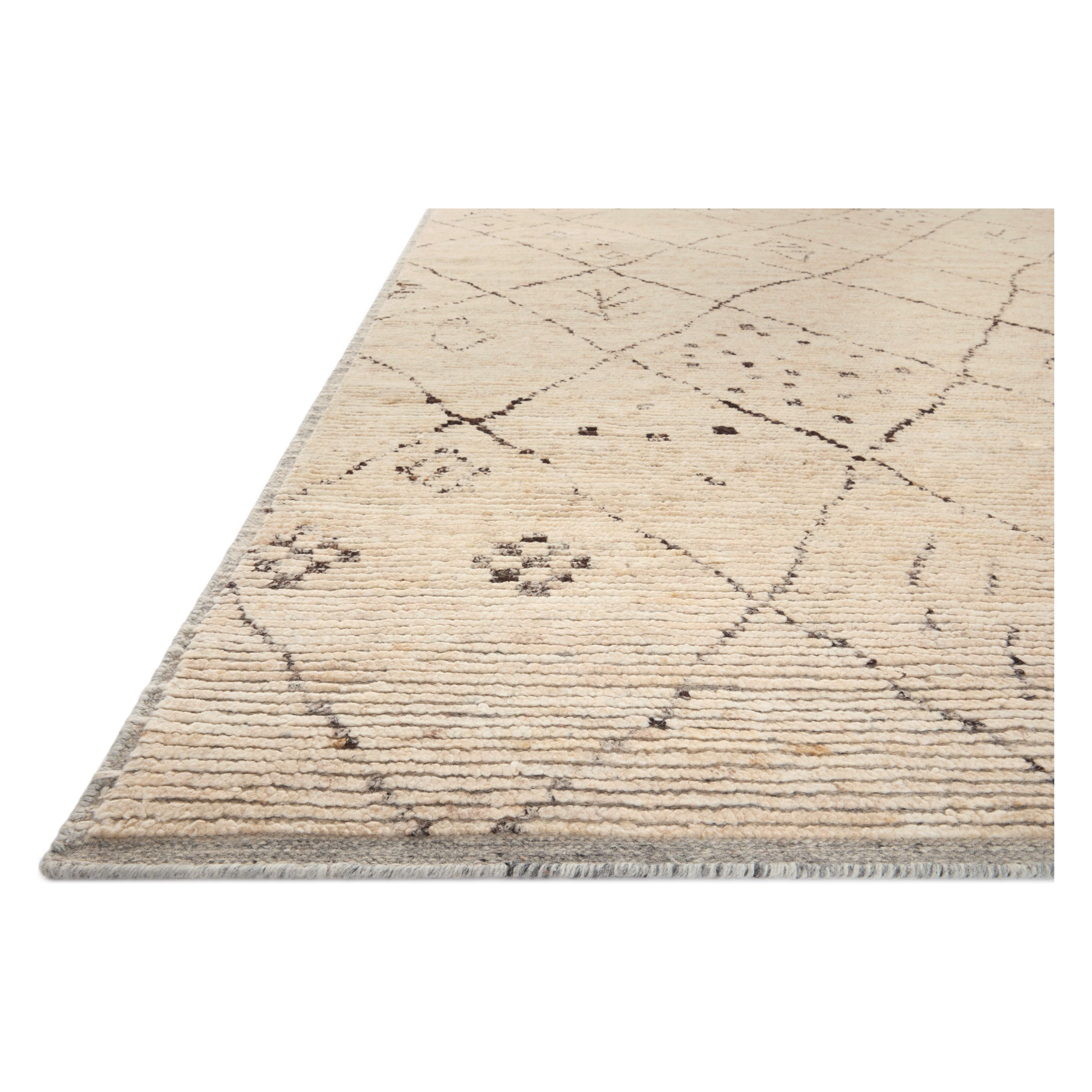 Amber Lewis x Loloi Briyana Natural / Stone Rug combines the incredible ribbed texture of Moroccan rugs with clean, contemporary design, thanks to Lewis’s careful eye for details. Amethyst Home provides interior design services, furniture, rugs, and lighting in the Salt Lake City metro area.