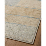 Featuring Amber Lewis x Loloi Briyana Sky / Wheat Hand-Knotted Rug by Loloi at Amethyst Home. Amber Lewis x Loloi Briyana Sky / Wheat Rug combines the incredible ribbed texture of Moroccan rugs with clean, contemporary design, thanks to Lewis’s careful eye for details. Each rug features a different pattern with elegant and uncluttered linework, while its border adds a subtle framing in th. Amethyst Home provides interior design services, furniture, rugs, and lighting in the Kansas City metro area.