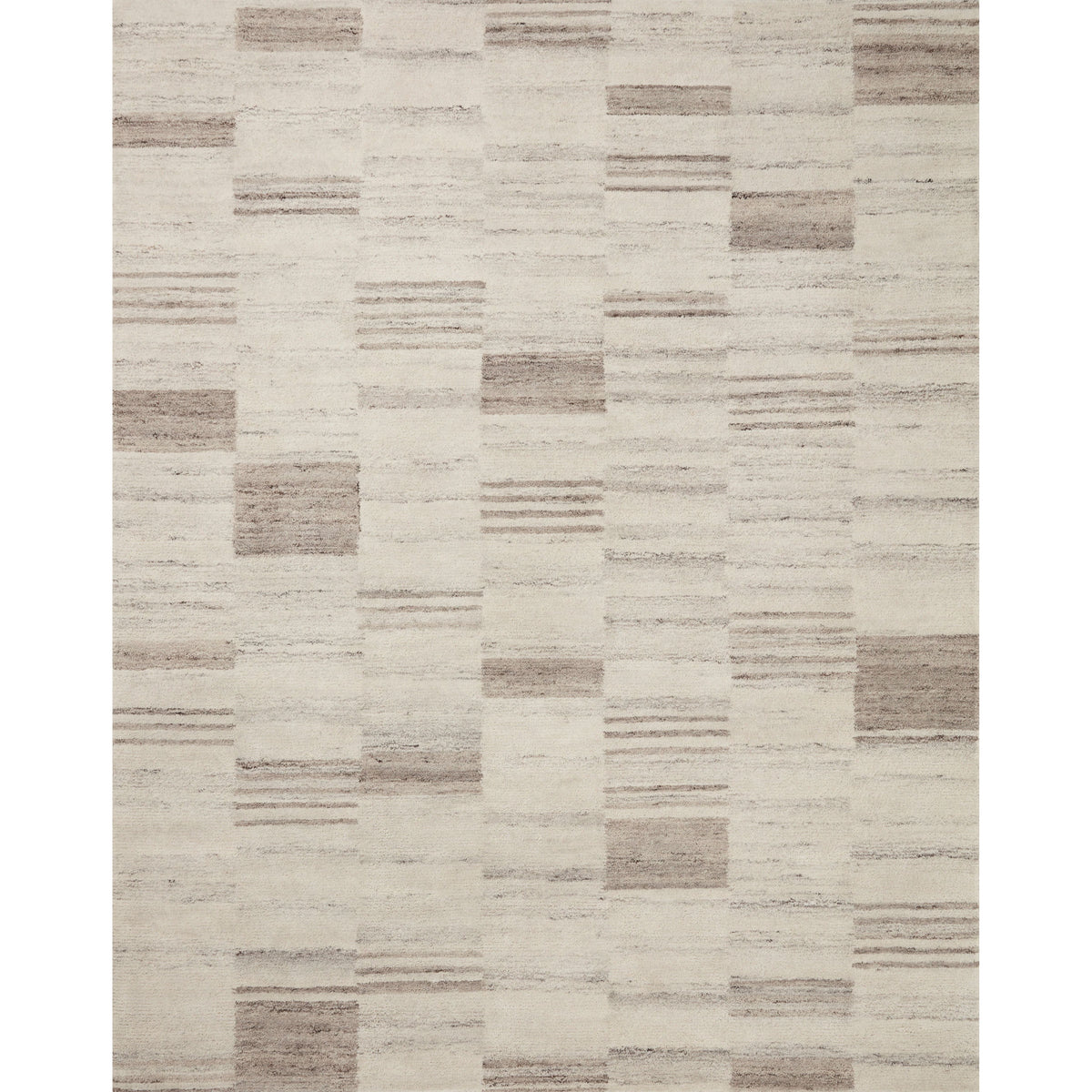 Amber Lewis x Loloi Rocky Ivory / Dove Rug