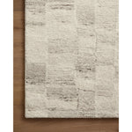 Featuring Amber Lewis x Loloi Rocky Ivory / Silver Rug by Loloi at Amethyst Home. The Rocky Collection area rug by Amber Lewis x Loloi is uniquely hand-tufted with undyed wool to create a subtle and natural color contrast. With a medium pile and neutral palette, the Rocky Collection can be a refreshing foundation in living rooms, bedrooms, and dens. The rug. Amethyst Home provides interior design, new home construction design consulting, vintage area rugs, and lighting in the Calabasas metro area.