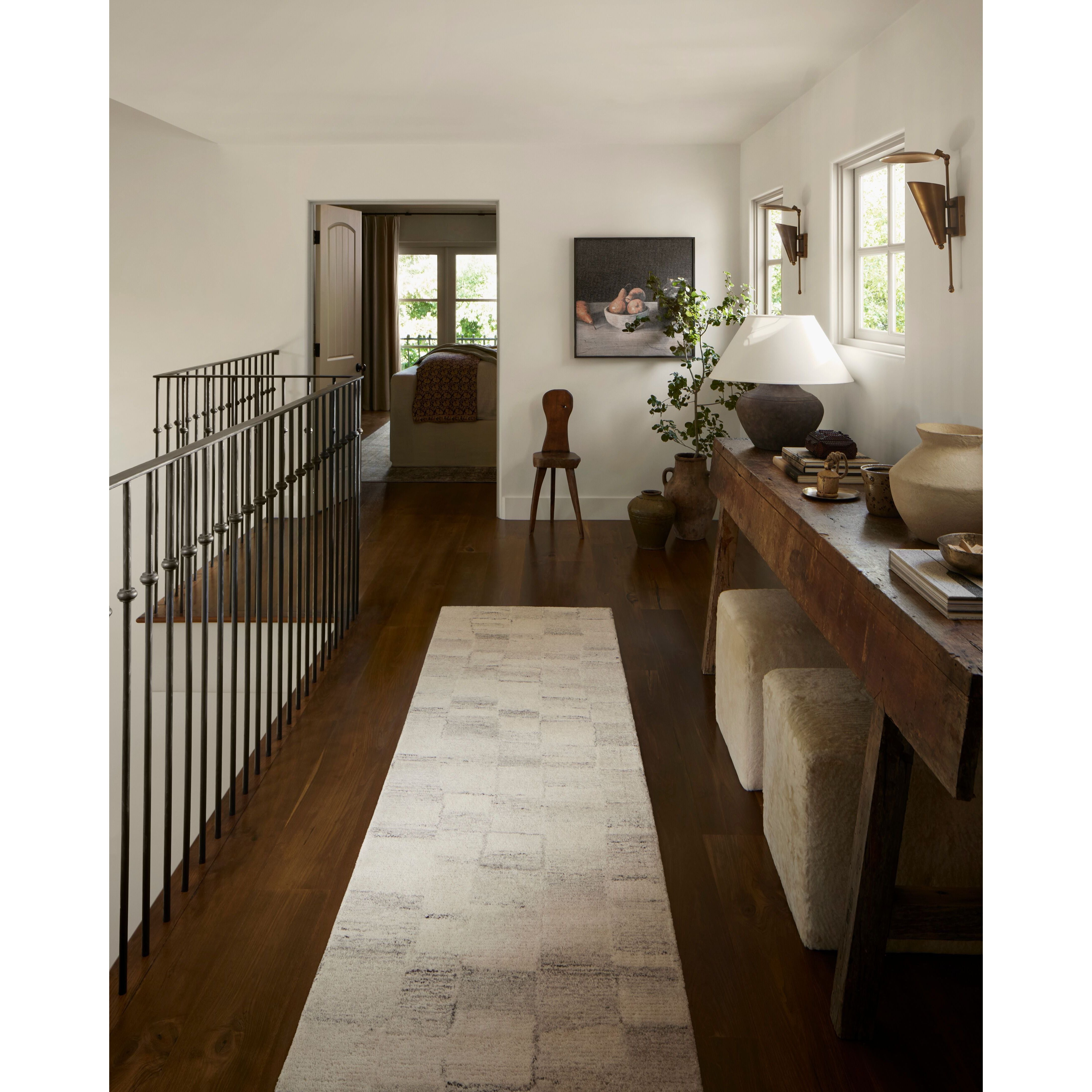 Featuring Amber Lewis x Loloi Rocky Ivory / Silver Rug by Loloi at Amethyst Home. The Rocky Collection area rug by Amber Lewis x Loloi is uniquely hand-tufted with undyed wool to create a subtle and natural color contrast. With a medium pile and neutral palette, the Rocky Collection can be a refreshing foundation in living rooms, bedrooms, and dens. The ru. Amethyst Home provides interior design, new home construction design consulting, vintage area rugs, and lighting in the Des Moines metro area.