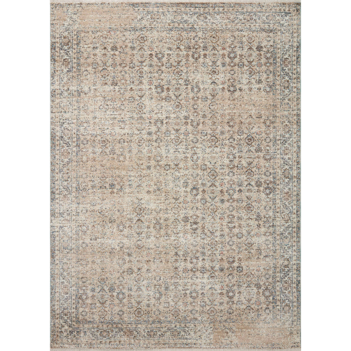 Angela Rose x Loloi Blake Beige / Denim Rug