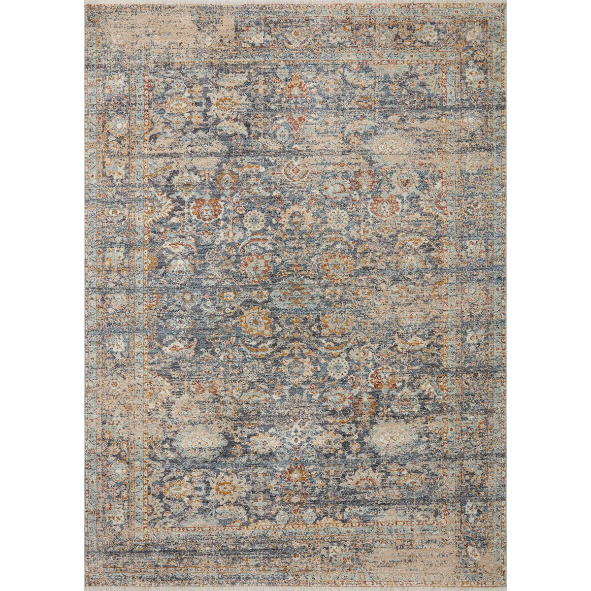 Angela Rose x Loloi Blake Navy / Multi Rug