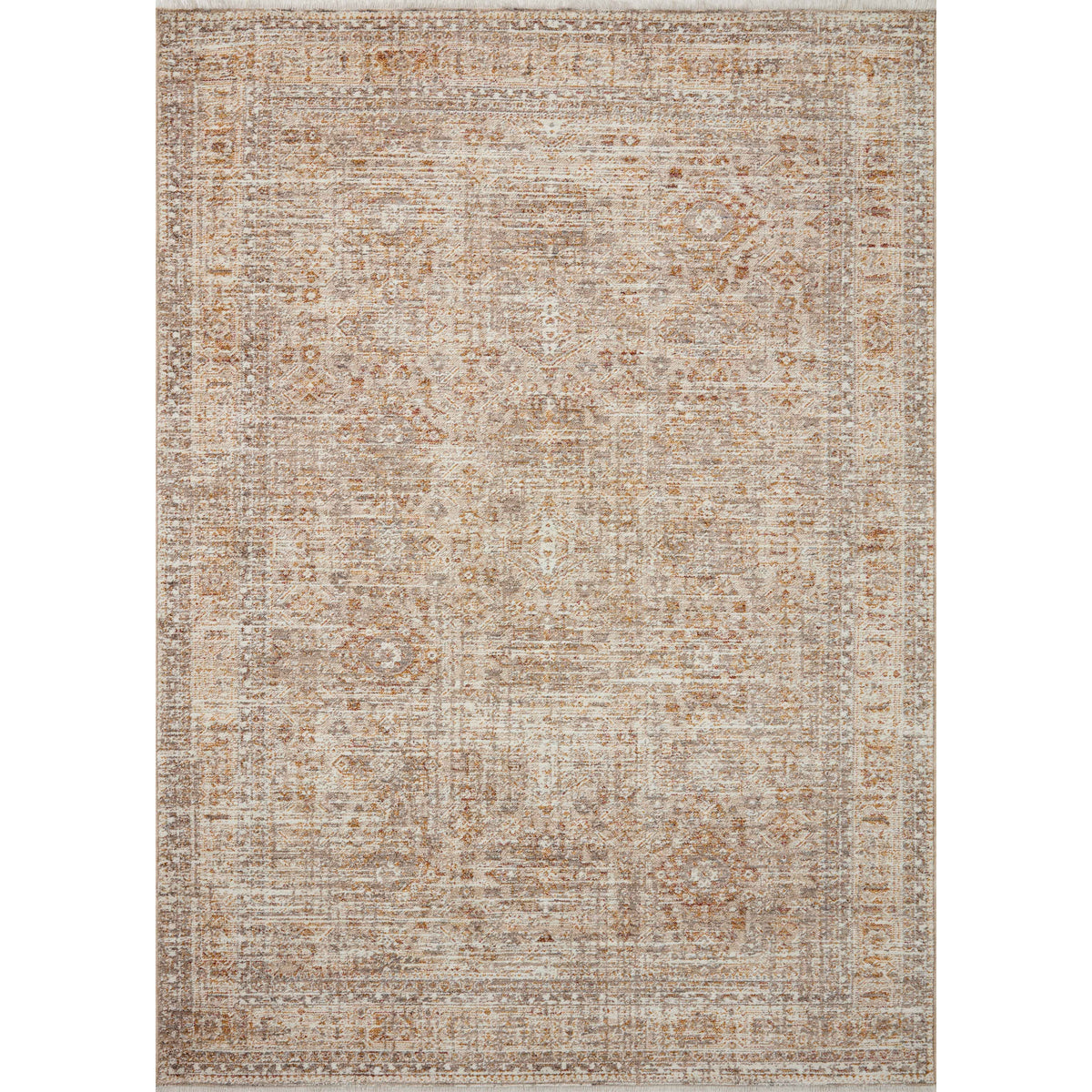 Angela Rose x Loloi Blake Oatmeal / Spice Rug