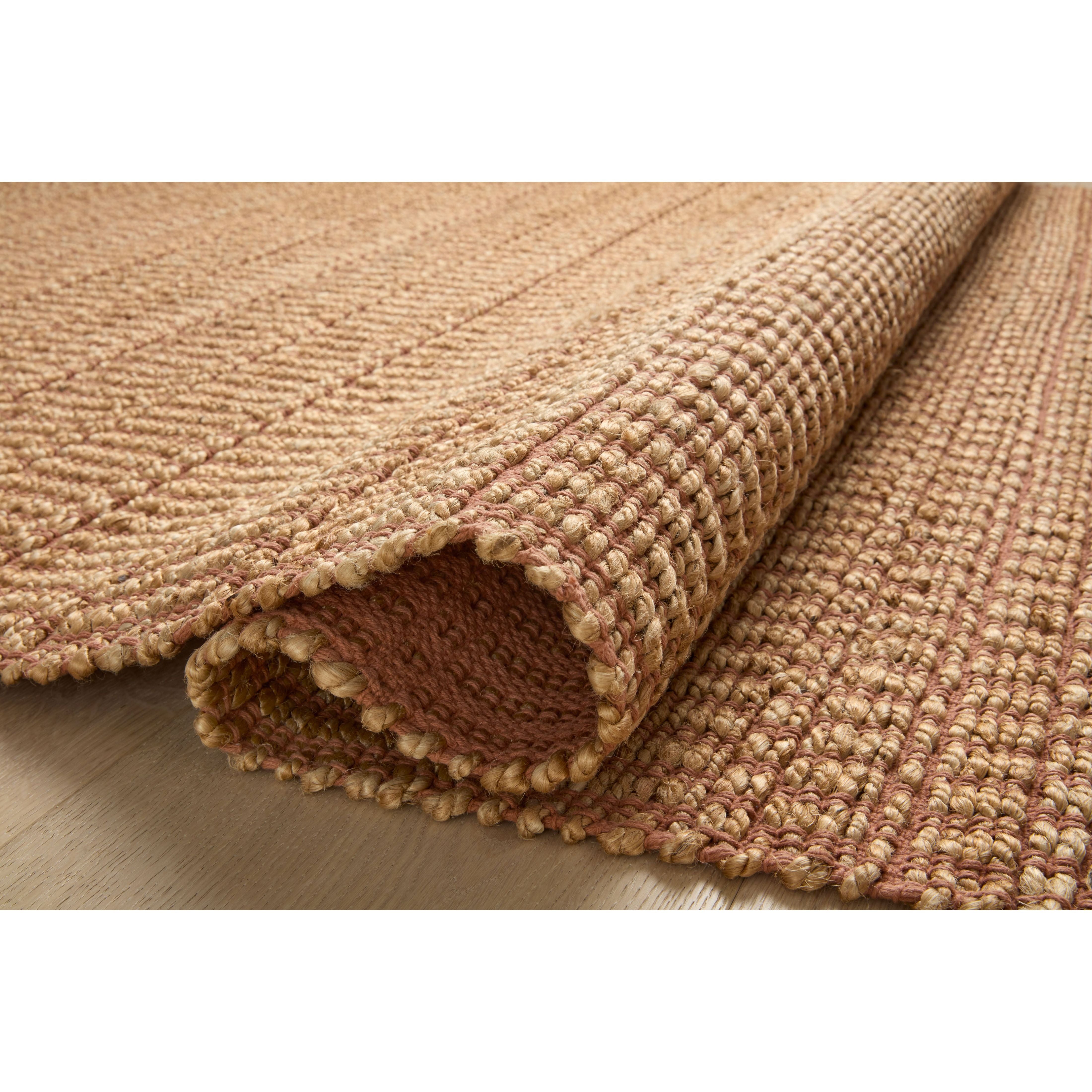 The Angela Rose x Loloi Colton Natural / Clay Rug is a new take on the staple jute rug, blended with cotton for added softness. In a range of linear designs in modern earth tones, Colton can add visual interest to a room or serve as a gently textured neutral. Amethyst Home provides interior design services, furniture, rugs, and lighting in the Dallas metro area.