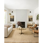 The Angela Rose x Loloi Colton Natural / Ivory Rug is a new take on the staple jute rug, blended with cotton for added softness. In a range of linear designs in modern earth tones, Colton can add visual interest to a room or serve as a gently textured neutral. Amethyst Home provides interior design services, furniture, rugs, and lighting in the Austin metro area.
