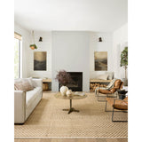 The Angela Rose x Loloi Colton Natural / Ivory Rug is a new take on the staple jute rug, blended with cotton for added softness. In a range of linear designs in modern earth tones, Colton can add visual interest to a room or serve as a gently textured neutral. Amethyst Home provides interior design services, furniture, rugs, and lighting in the Austin metro area.