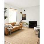 The Angela Rose x Loloi Colton Natural / Ivory Rug is a new take on the staple jute rug, blended with cotton for added softness. In a range of linear designs in modern earth tones, Colton can add visual interest to a room or serve as a gently textured neutral. Amethyst Home provides interior design services, furniture, rugs, and lighting in the Monterey metro area.