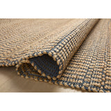 Featuring Angela Rose x Loloi Colton Natural / Navy Rug by Loloi at Amethyst Home. The Angela Rose x Loloi Colton Natural / Navy Rug is a new take on the staple jute rug, blended with cotton for added softness. In a range of linear designs in modern earth tones, Colton can add visual interest to a room or serve as a gently textured neutral. This collection is hand-woven in India and GoodWeave c. Amethyst Home provides interior design services, furniture, rugs, and lighting in the Miami metro area.
