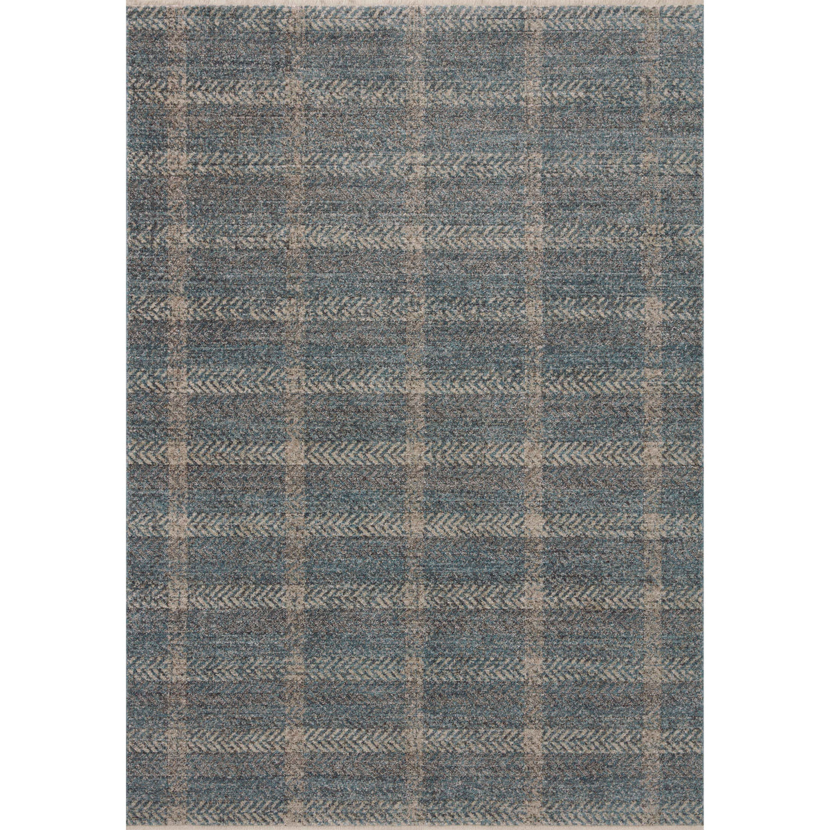 Angela Rose x Loloi Ember Blue / Beige Rug
