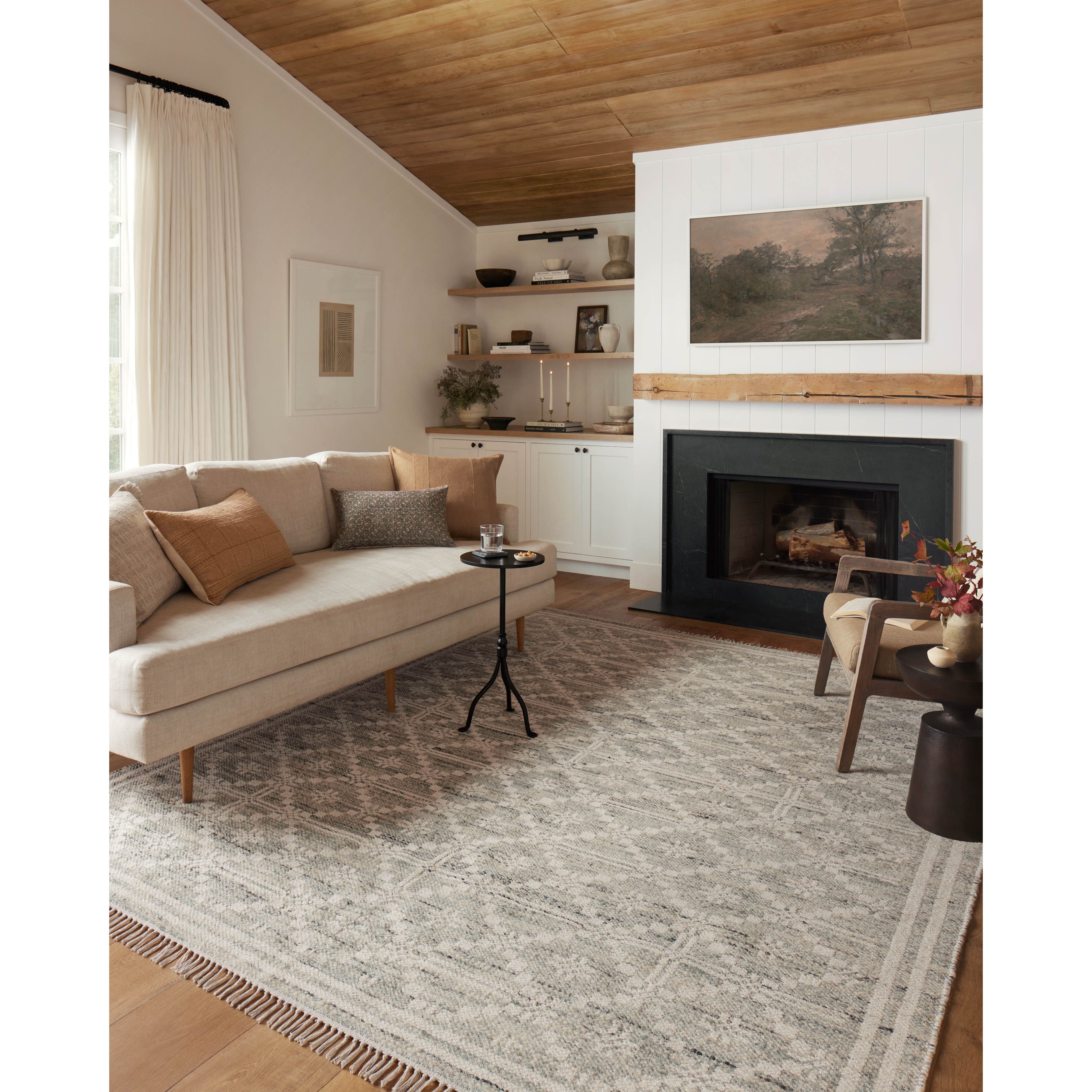 Featuring Angela Rose x Loloi Rivers Lagoon / Ivory Rug by Loloi at Amethyst Home. The Rivers Lagoon / Ivory rug by Angela Rose x Loloi is a modern flatweave area rug with a reversible design featuring symmetrical motifs. Woven of wool, cotton, and jute, Rivers combines natural materials with an airy, natural aesthetic. The soft colors of the rug create a . Amethyst Home provides interior design, new home construction design consulting, vintage area rugs, and lighting in the Washington metro area.