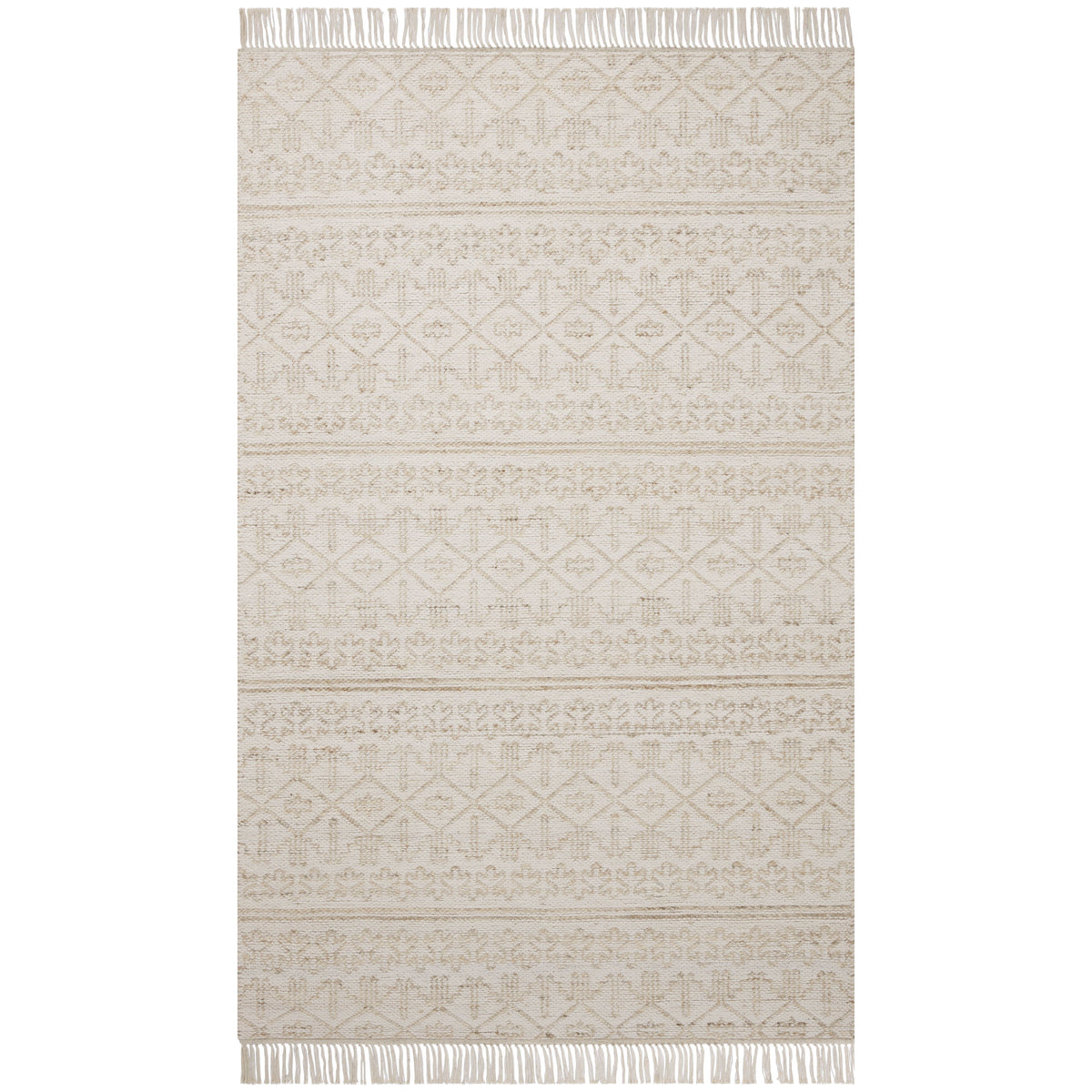 Angela Rose x Loloi Rivers Sand / Ivory Rug