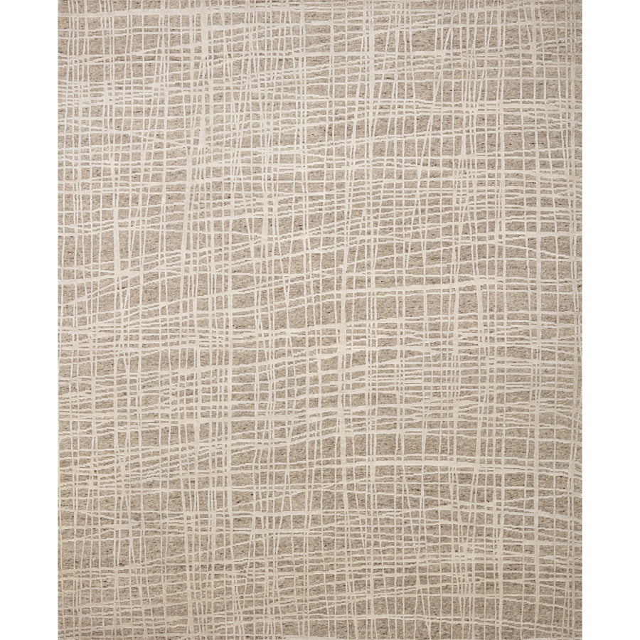 Atlas Taupe / Beige Hand-Knotted Rug